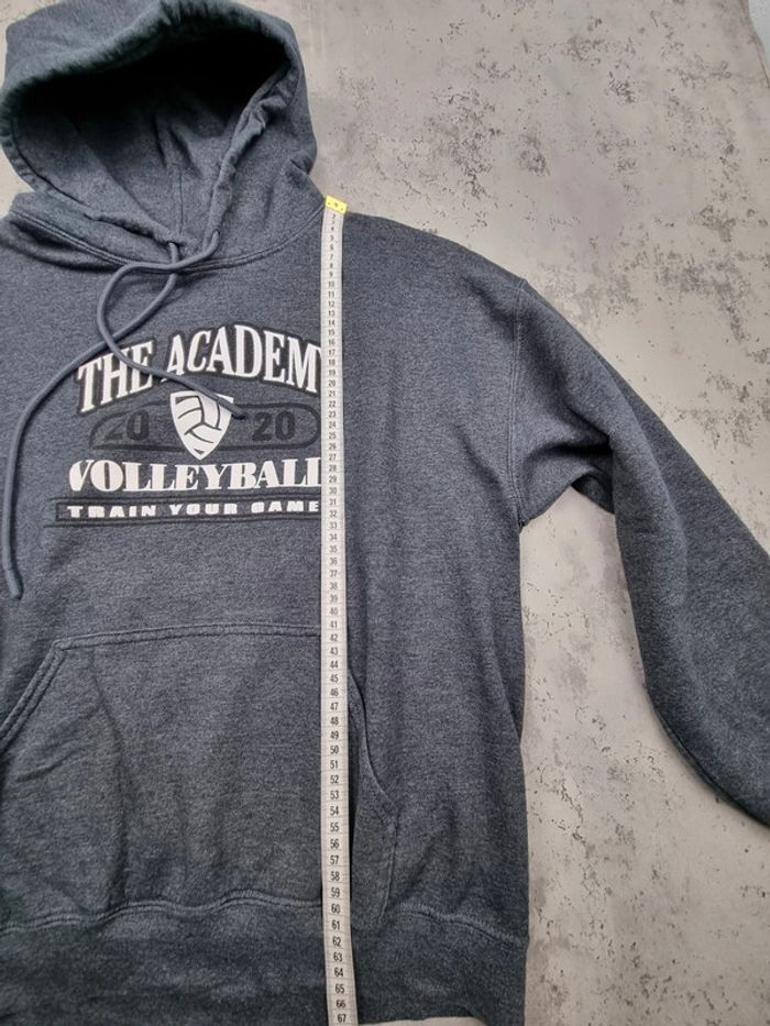 Pull à capuche gris “The Academy Volleyball”, L Hommes - photo numéro 6