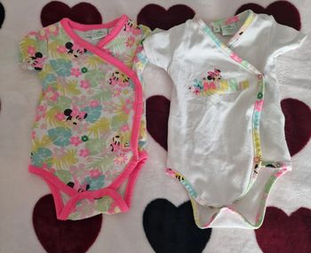 Lot bodies MC minnie 1 mois