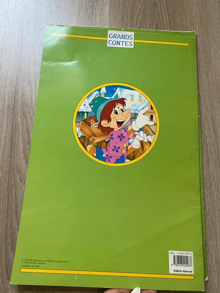 Grand conte livre Pinocchio - photo numéro 2