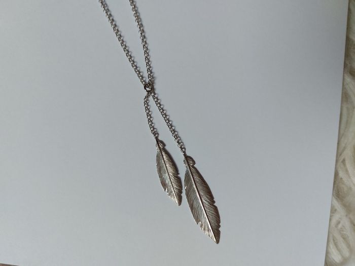 Collier feuille - photo numéro 2