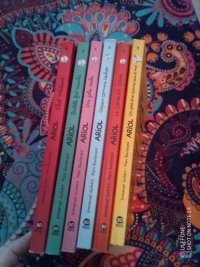 Bd Ariol de 1 à 6 - photo numéro 2