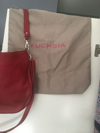 Sac à main rouge