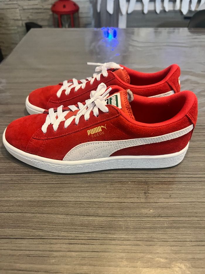 Puma  Suède  Rouge T 38 - photo numéro 4