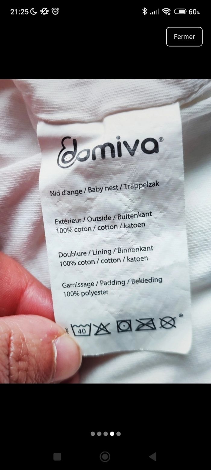 Chancelière/ Nid d'ange fin Domiva - photo numéro 5