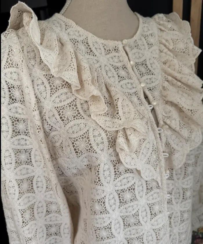Chemise Sézane dentelle - photo numéro 7