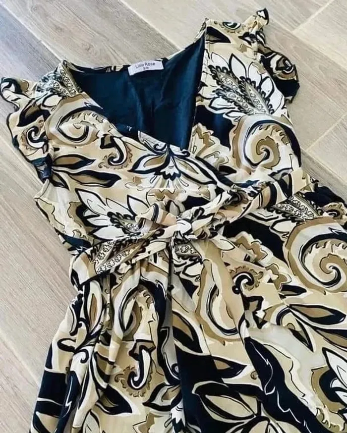 Robe longue cache cœur doublée t36/38 neuve - photo numéro 3
