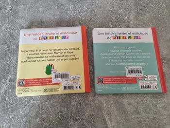 2 livres P'TIT LOUP 
