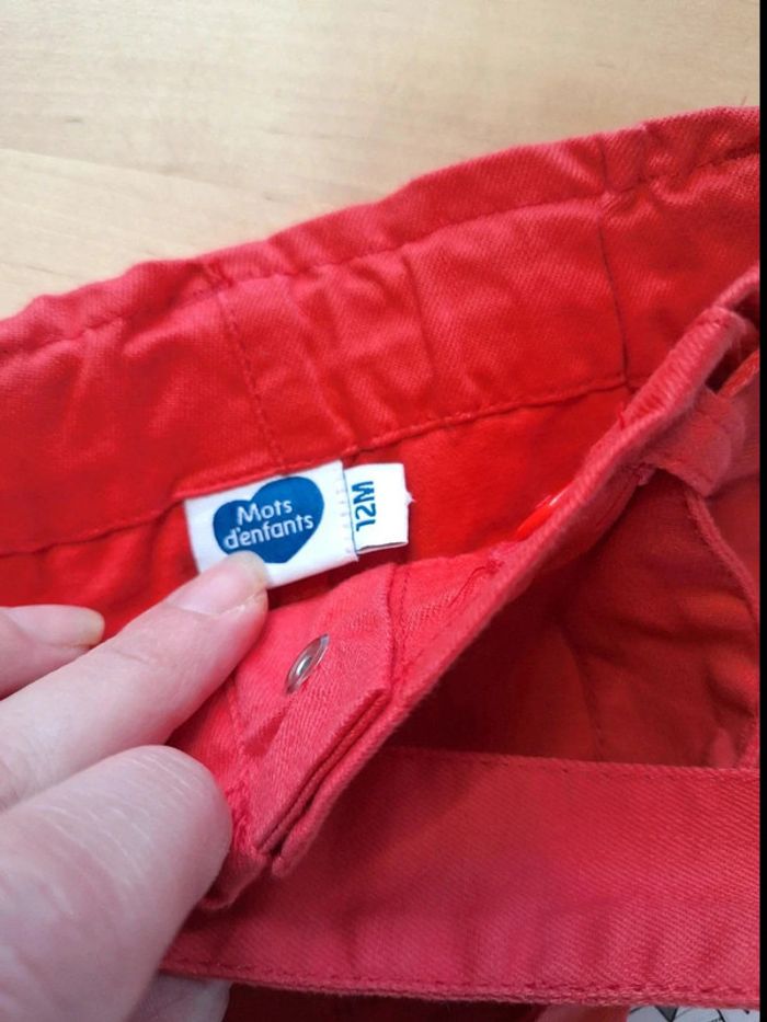 Pantalon pour fille taille 12mois marque mot d'enfants neuf sans étiquette - photo numéro 5