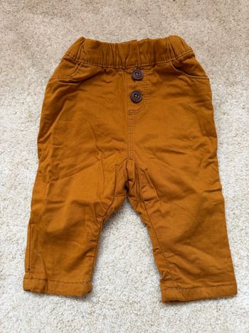 Pantalon garçon ocre 3 mois