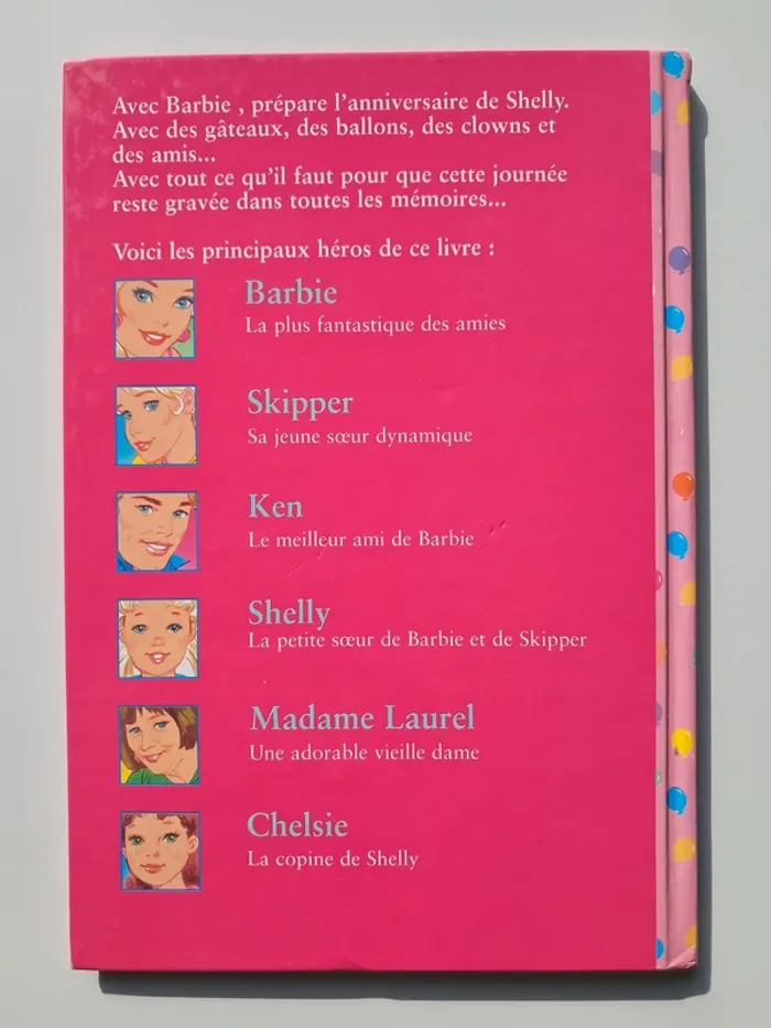 Livre Barbie L'Anniversaire de Shelly - photo numéro 4