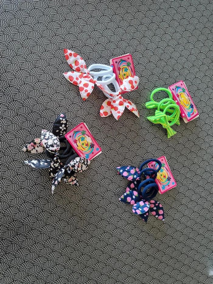 Lot elastique fillette