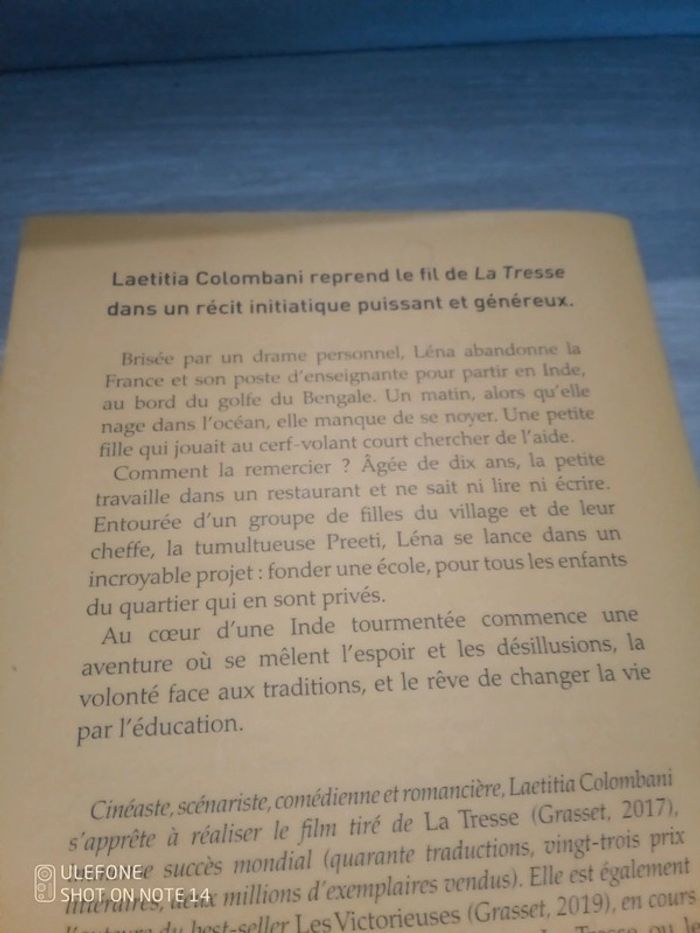 Lot de 2 romans la tresse + le cerf volant - photo numéro 5