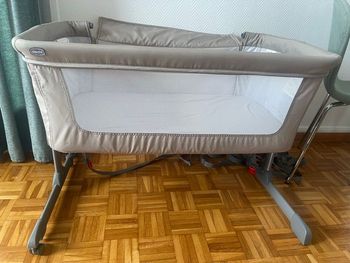 Lit cododo Chicco Next2Me Essential + 2 draps housses + 1 alèse