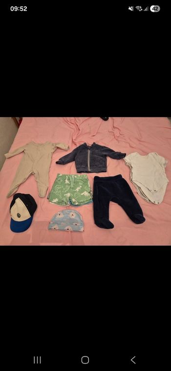 Vêtements bebe garcon 3 mois