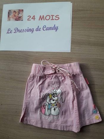 Jupe fille 24 mois Diddl