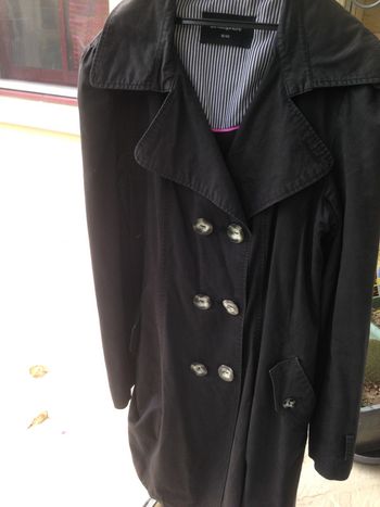 Trench-coat noir