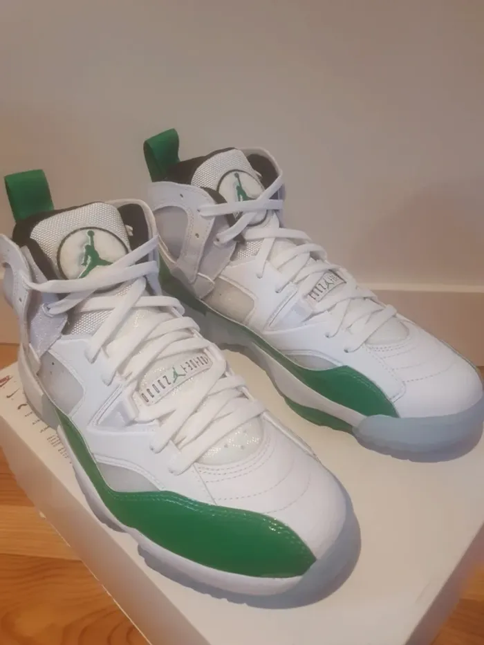 Nike Jumpman "White Lucky Green"(42) - photo numéro 4