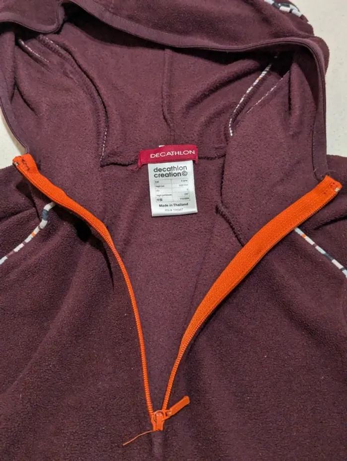 Veste polaire 5 ans quechua - photo numéro 2