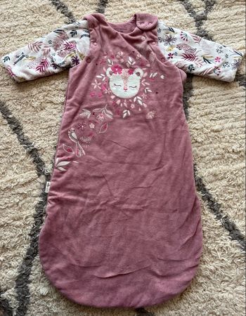 Gigoteuse Petit Beguin 6-18 mois manches amovibles