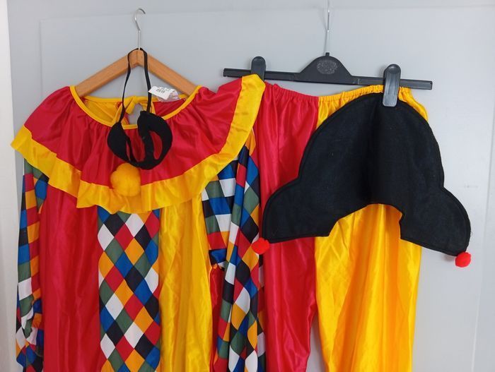 Déguisement Arlequin multicolore M/L - photo numéro 2