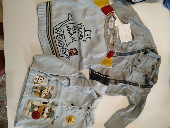 Gros lot de 25 vêtements garçon hiver taille 2 ans - photo numéro 6