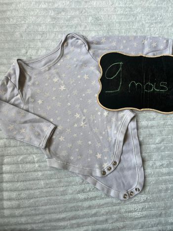Body étoiles 9 mois