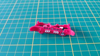 Tableau de bord pièce détachée miniature Bburago Burago Chevrolet Corvette 1957 1/24 1/24e 1/24ème #