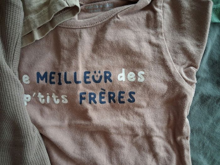 Lot 6 t-shirts vertbaudet garçon 18 mois - photo numéro 5