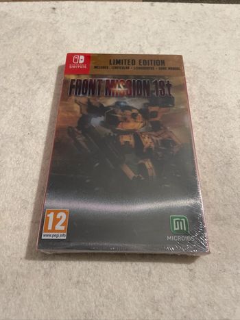 Front Mission 1st Remake Limited Edition Jeu Nintendo Switch FR