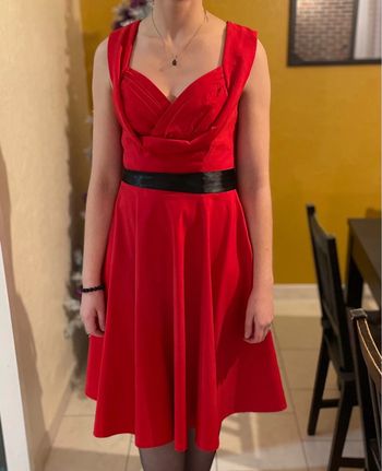 Robe de soirée rouge