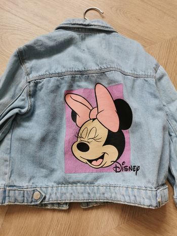 Veste en jean Minnie