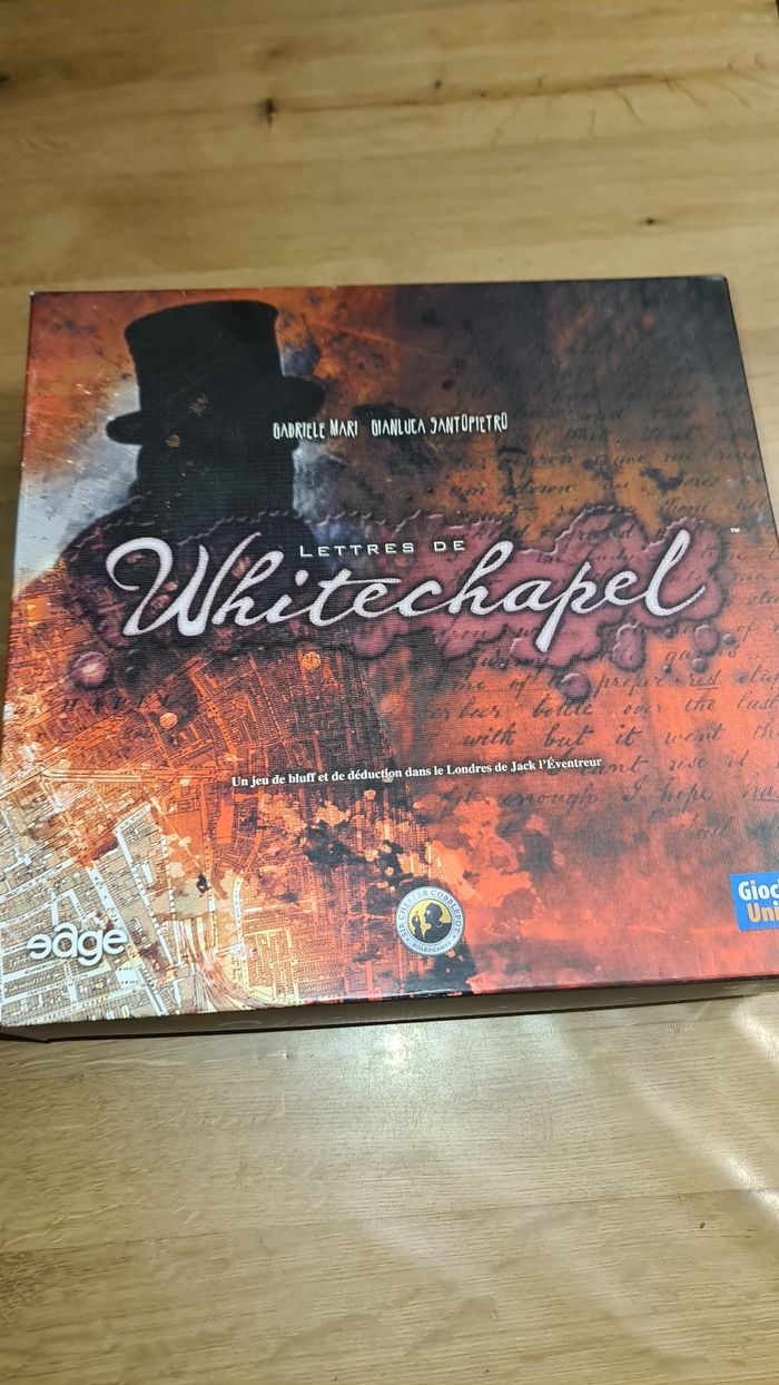 Jeu de société Lettres De Whitechapel des éditions eage - photo numéro 3