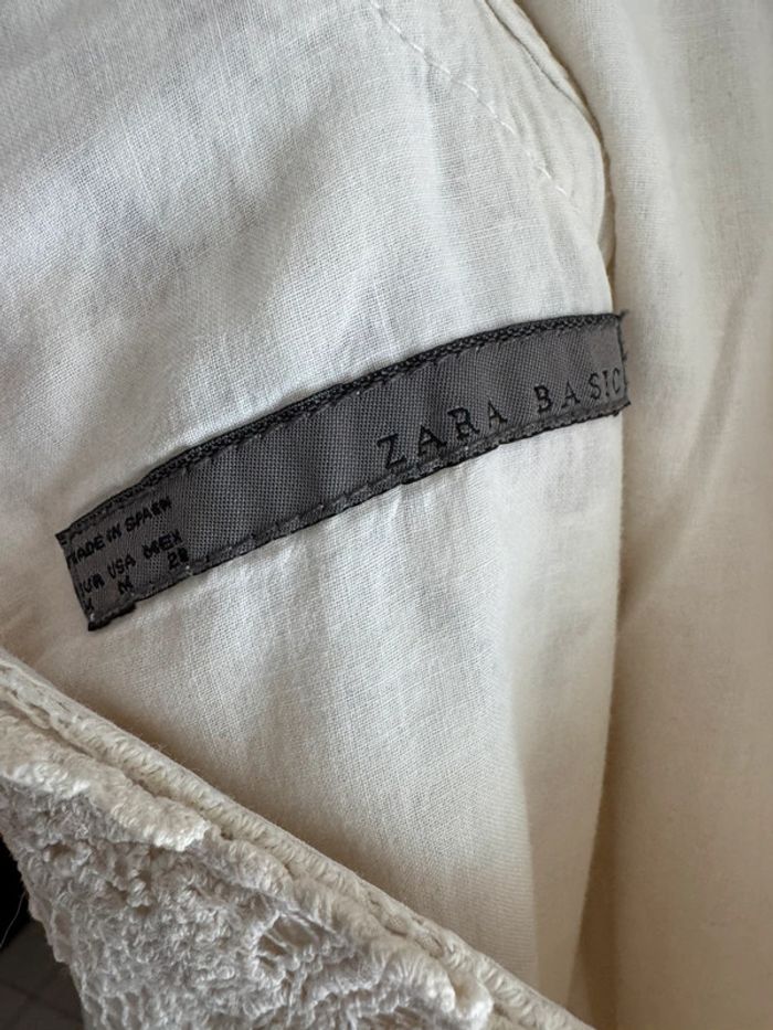 Robe Zara Guipure T M - photo numéro 3