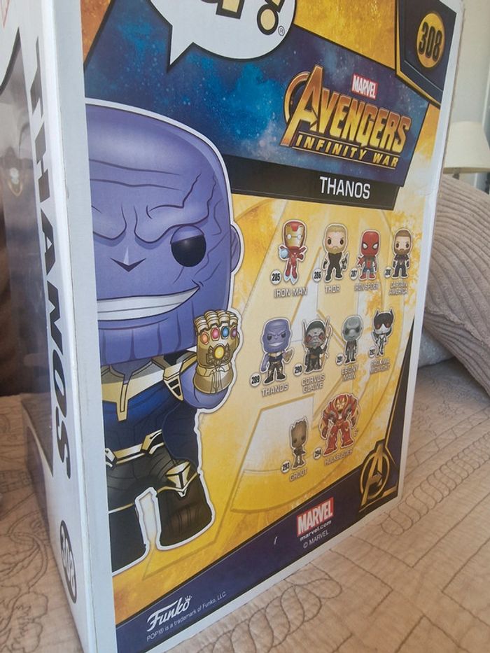 Figurine funko pop thanos jumbo Infinitif wars marvel avengers - photo numéro 11