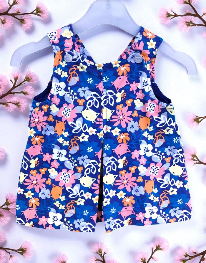 SERGENT MAJOR - LOT 6P BÉBÉ FILLE MÊME COLLECTION MOTIF LIBERTY & FANTAISIES 3M - photo numéro 4