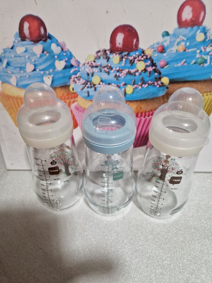 Biberons Mam en verre 260ml - photo numéro 2