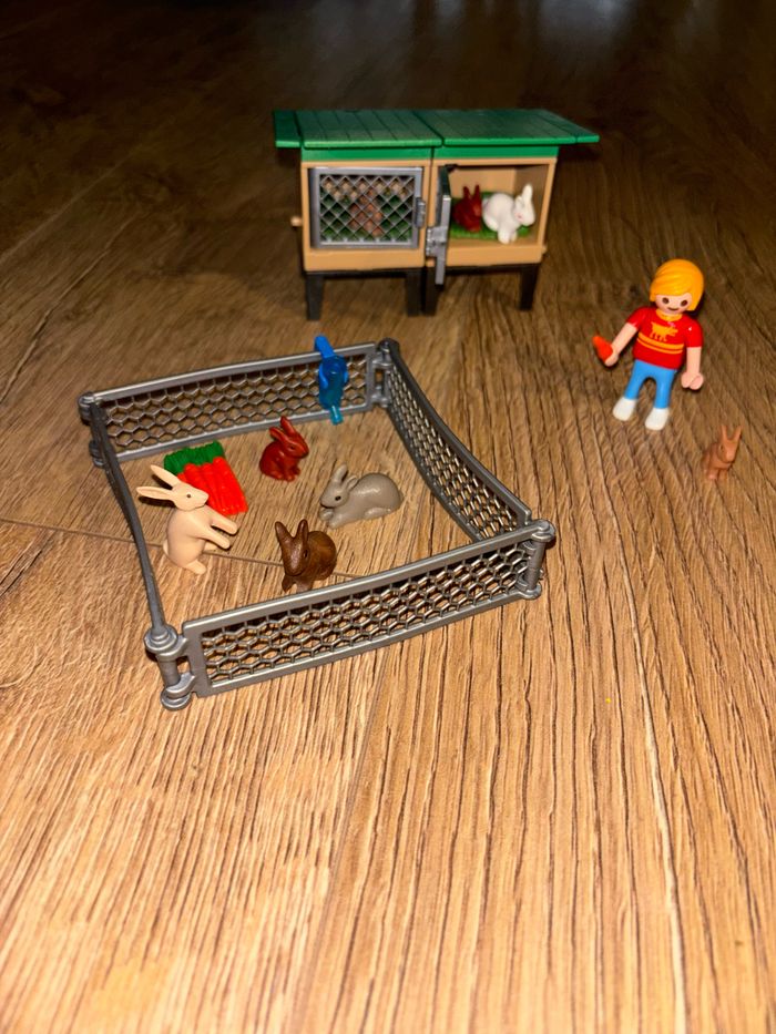 Poulailler et lapin Playmobil 70138 - photo numéro 3