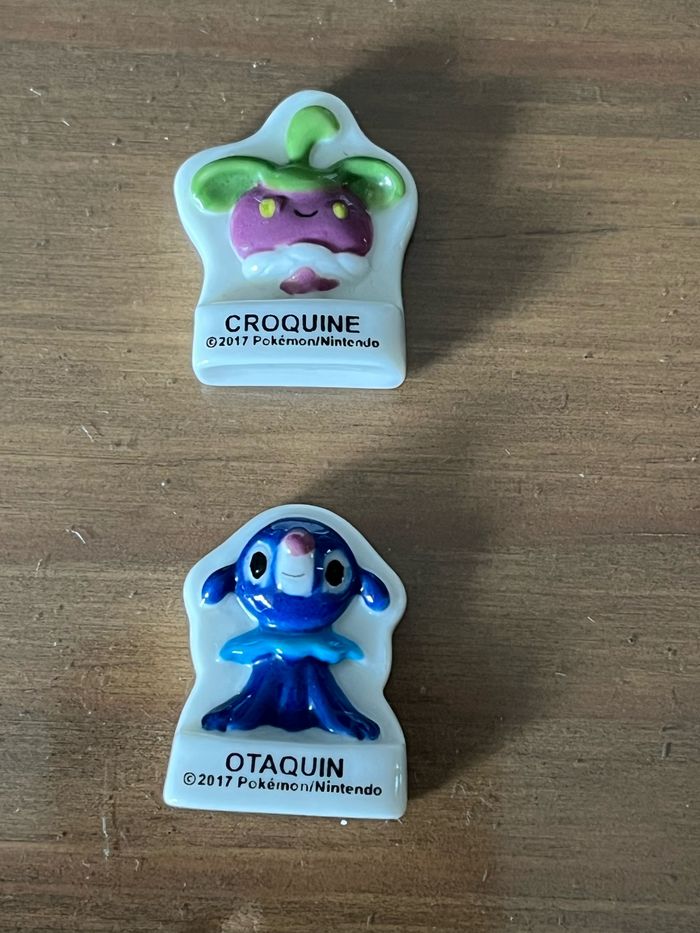 2 fèves Pokémon 2017
