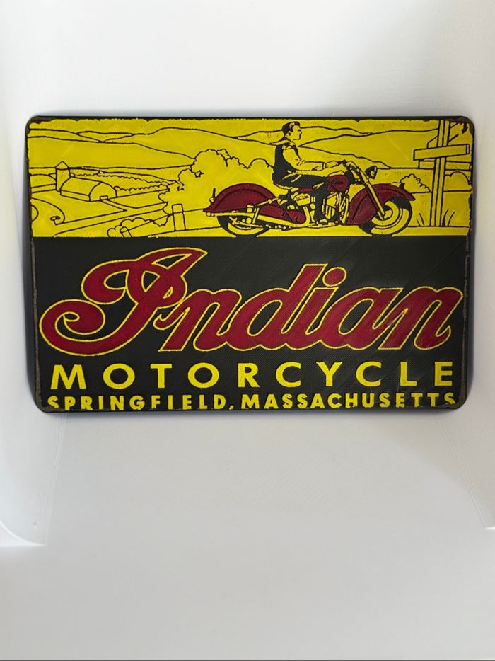 Hueforge vintage INDIAN