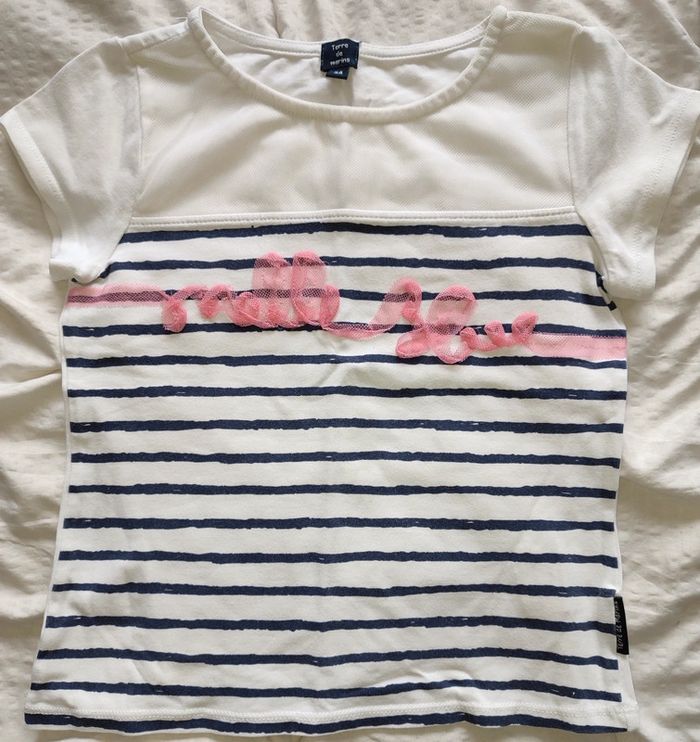 Tee-shirt fille 5 ans - Terre de Marins