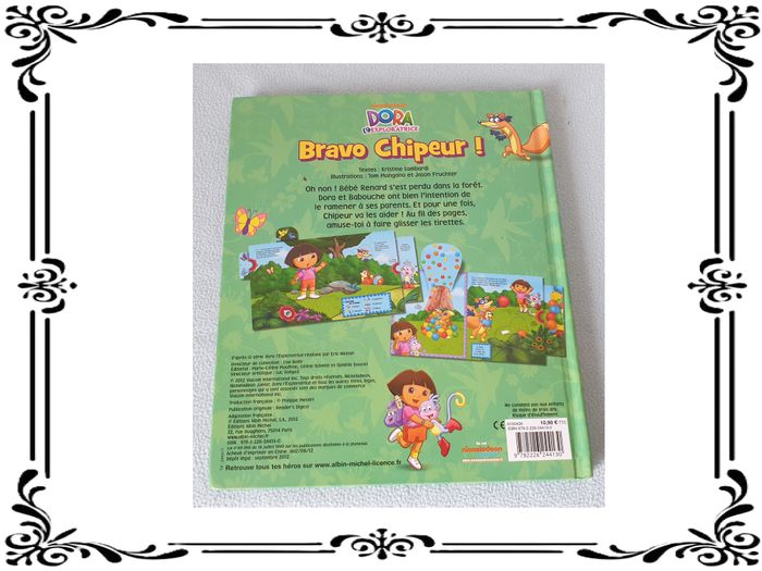 Livre cartonné Dora "Bravo Chipper". - photo numéro 3