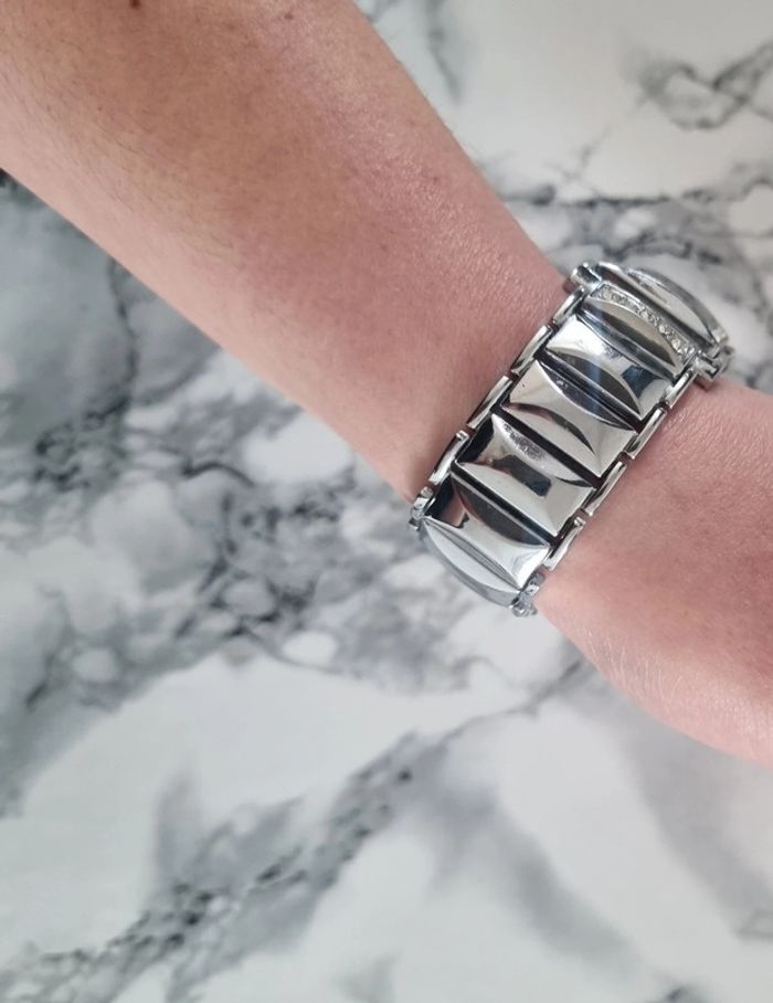 Montre argenté strass Année '90 - photo numéro 19