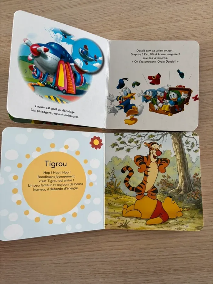 Lot de 2 mini livres Disney Mickey & Winnie l’Ourson - photo numéro 3