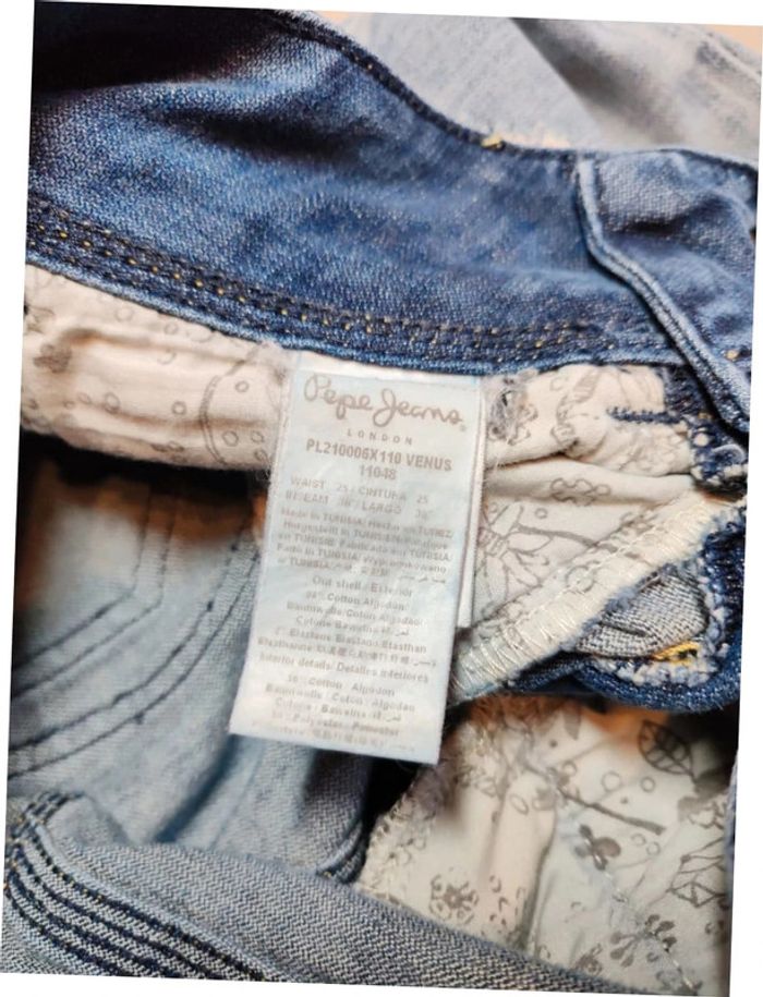 Pepe jeans femme vintage y2k 2000 taille W25 L30 - photo numéro 6