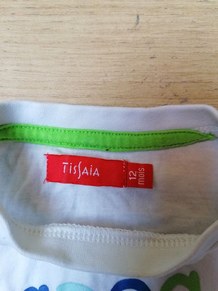 Tee shirt tissaia 12mois - photo numéro 3