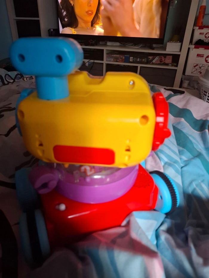 Robot fisher price qui roule chante et de démonte jouet enfant - photo numéro 2