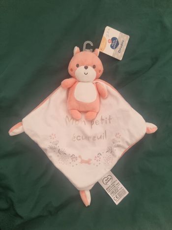Doudou écureuil leclerc