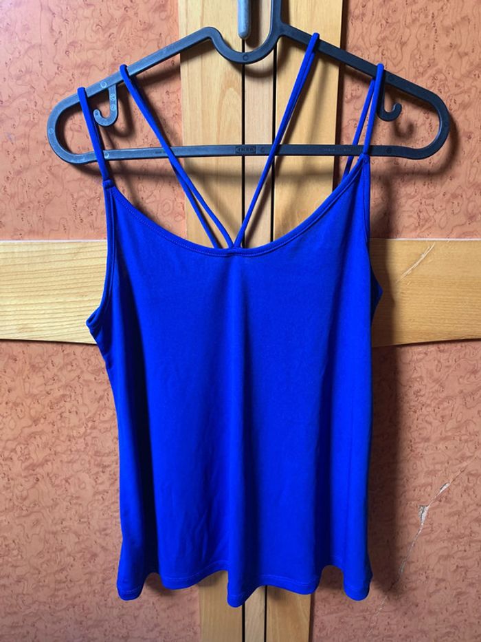 Débardeur bleu