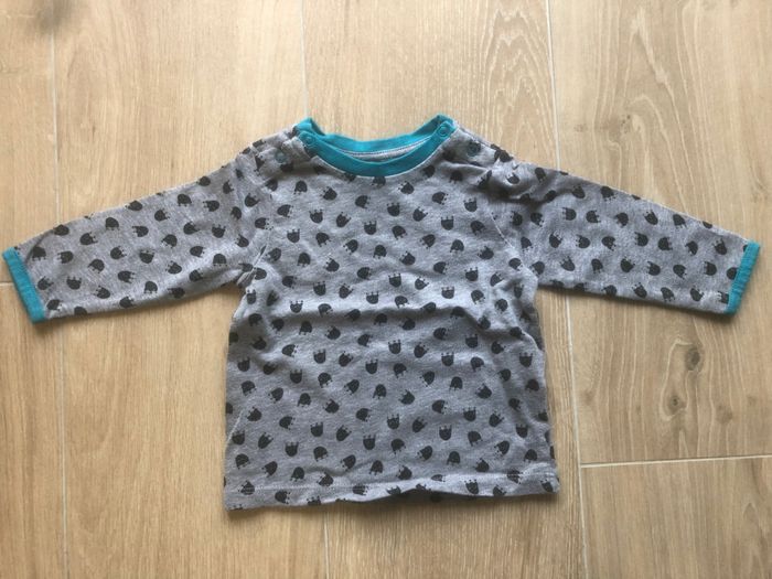 Ensemble salopette+ t shirt manches longues bébé garçon - photo numéro 2
