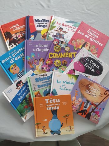 Lot de petits livres